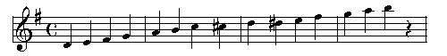 7-key scale